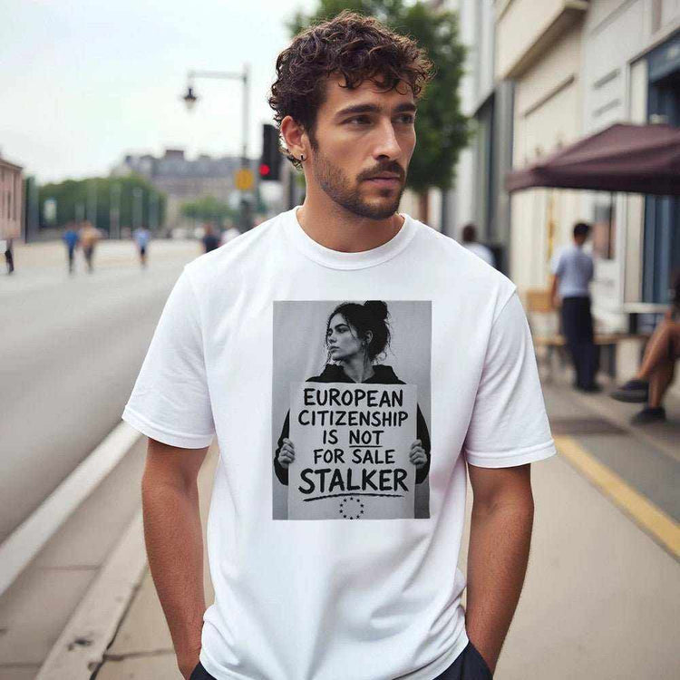 European Citizenship Is Not For Sale T-Shirt - Premium Graphic TeeMake a bold statement with our &