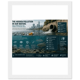 Poster decorativo con gancio magnetico in legno, stampa fine art su carta opaca, cornice in legno resistente e plexiglass infrangibile ecologico
