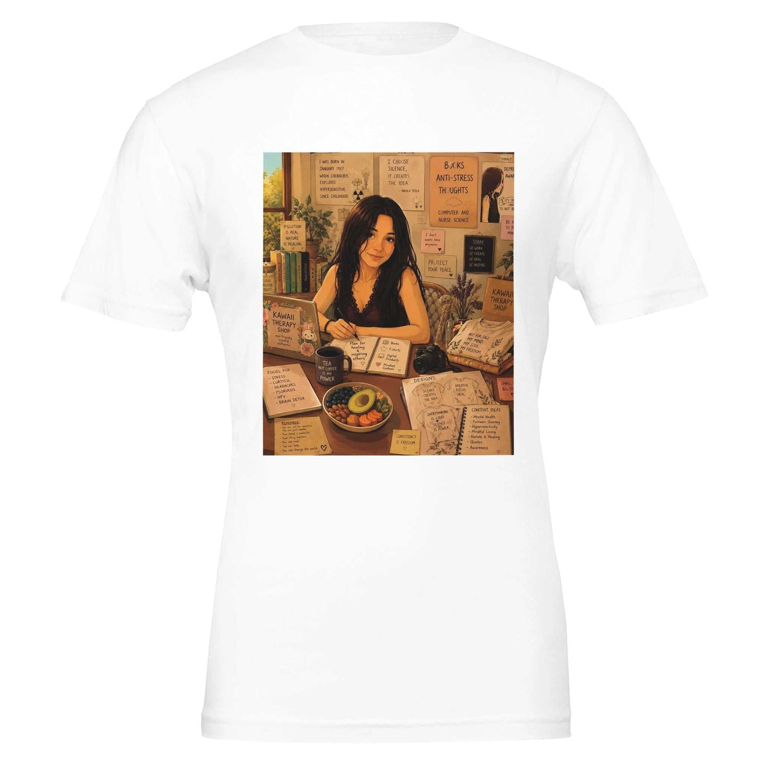 Anime Style Personal Portrait T-Shirt – &