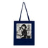Europe Lovers cotton tote bag with colorful print featuring a map design, made by Kawaii Therapy Shop.