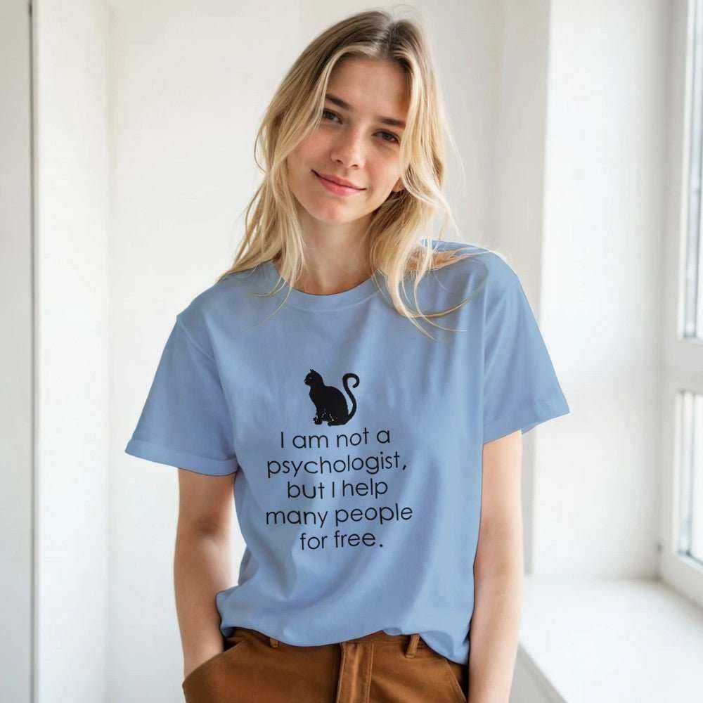 I Am Not A Psychologist But I Help Many People For Free T-Shirt - PremMake a statement with our "I Am Not A Psychologist, But I Help Many People For Free" t-shirt. Designed for those with a great sense of humor and a heart for helping Print MaterialKawaii Therapy ShopKawaii Therapy ShopI Am Not A Psychologist