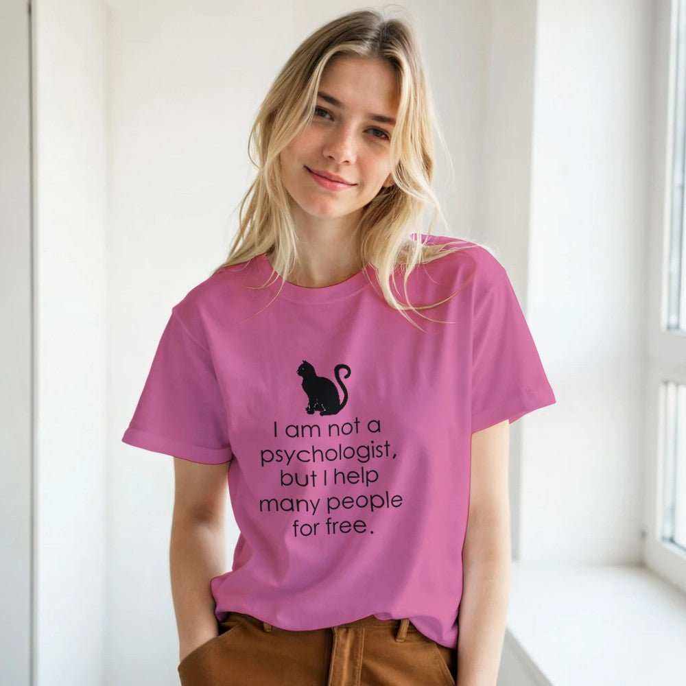 I Am Not A Psychologist But I Help Many People For Free T-Shirt - PremMake a statement with our "I Am Not A Psychologist, But I Help Many People For Free" t-shirt. Designed for those with a great sense of humor and a heart for helping Print MaterialKawaii Therapy ShopKawaii Therapy ShopI Am Not A Psychologist