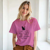 I Am Not A Psychologist But I Help Many People For Free T-Shirt - PremMake a statement with our "I Am Not A Psychologist, But I Help Many People For Free" t-shirt. Designed for those with a great sense of humor and a heart for helping Print MaterialKawaii Therapy ShopKawaii Therapy ShopI Am Not A Psychologist