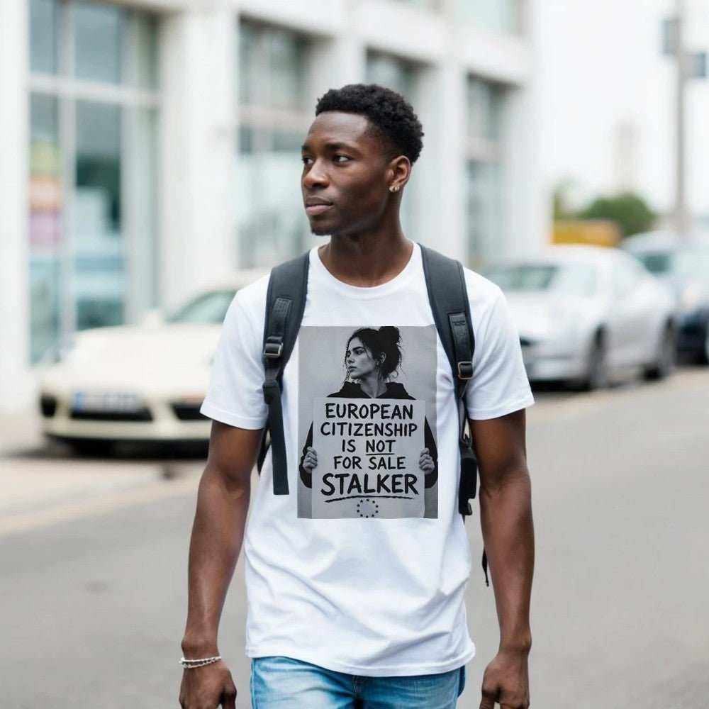 European Citizenship Is Not For Sale T-Shirt - Premium Graphic TeeMake a bold statement with our &