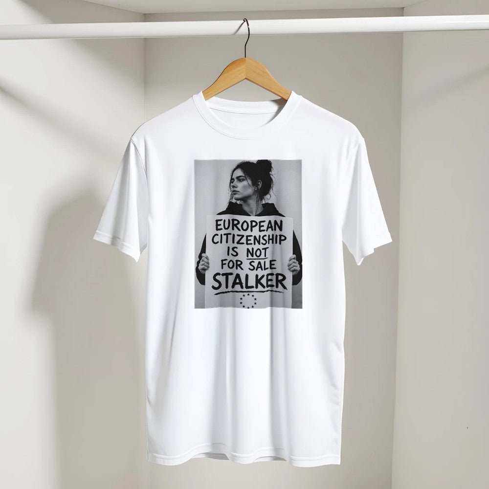 European Citizenship Is Not For Sale T-Shirt - Premium Graphic TeeMake a bold statement with our &
