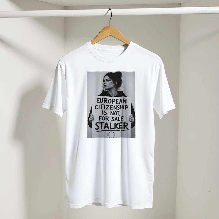 European Citizenship Is Not For Sale T-Shirt - Premium Graphic TeeMake a bold statement with our &