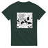 White cotton T-shirt with "Sorry I&