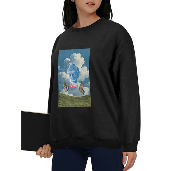 CHILL Unisex Fleece Sweatshirt| From Japan
