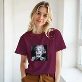 Albert Einstein Graphic T-Shirt – Premium Soft Cotton Unisex TeeCelebrate intellect and style with our Albert Einstein graphic t-shirt. Featuring a unique and artistic Einstein design, this tee blends scientific inspiration with Print MaterialKawaii Therapy ShopKawaii Therapy ShopAlbert Einstein