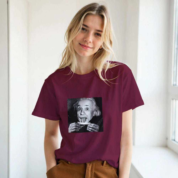 Albert Einstein Graphic T-Shirt – Premium Soft Cotton Unisex TeeCelebrate intellect and style with our Albert Einstein graphic t-shirt. Featuring a unique and artistic Einstein design, this tee blends scientific inspiration with Print MaterialKawaii Therapy ShopKawaii Therapy ShopAlbert Einstein