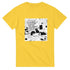White cotton T-shirt with "Sorry I&