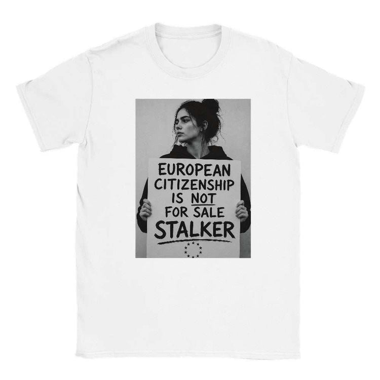 European Citizenship Is Not For Sale T-Shirt - Premium Graphic TeeMake a bold statement with our &