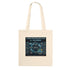 Kawaii Therapy Shop AI Climate Intelligence System premium cotton tote bag with printed design, natural fabric and sturdy handles.