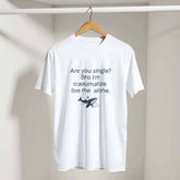 Traumatized & Single Graphic T-Shirt - Unisex Heavy Cotton TeeEmbrace your mood with our &