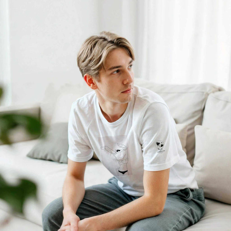 Essential Cotton Crew Neck T-Shirt - Premium Black TeeExperience superior comfort and quality with our Essential Cotton Crew Neck T-Shirt. Crafted for a soft, premium feel, this black tee is the perfect foundation for aPrint MaterialKawaii Therapy ShopKawaii Therapy ShopEssential Cotton