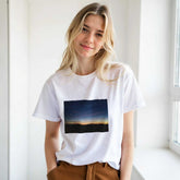 Sunset Graphic T-Shirt – Premium Soft Cotton Crew NeckElevate your casual wardrobe with our premium Sunset Graphic T-Shirt. Featuring a stunning sunset photography print, this t-shirt combines artistic flair with unparaPrint MaterialKawaii Therapy ShopKawaii Therapy ShopSunset Graphic T-Shirt