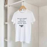 Traumatized & Single Graphic T-Shirt - Unisex Heavy Cotton TeeEmbrace your mood with our &