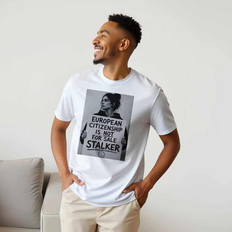 European Citizenship Is Not For Sale T-Shirt - Premium Graphic TeeMake a bold statement with our &