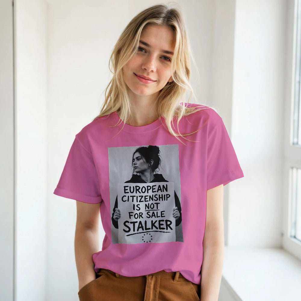 European Citizenship Is Not For Sale T-Shirt - Premium Graphic TeeMake a bold statement with our &