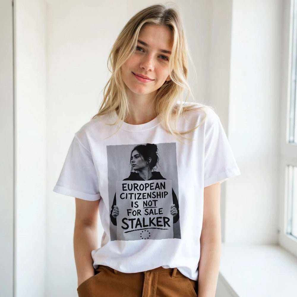 European Citizenship Is Not For Sale T-Shirt - Premium Graphic TeeMake a bold statement with our &