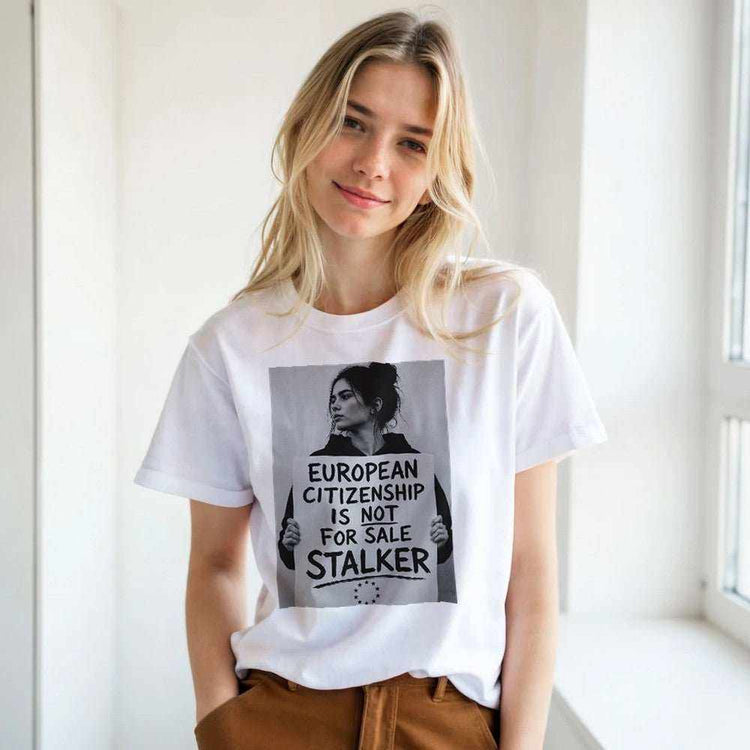 European Citizenship Is Not For Sale T-Shirt - Premium Graphic TeeMake a bold statement with our &