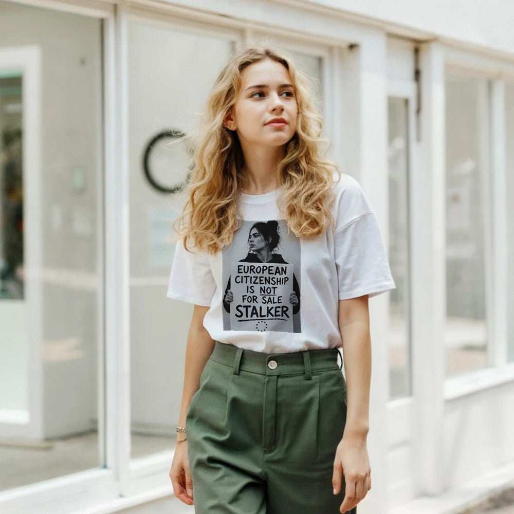 European Citizenship Is Not For Sale T-Shirt - Premium Graphic TeeMake a bold statement with our &