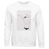Felpa unisex in cotone biologico con design illustrato, comoda e sostenibile