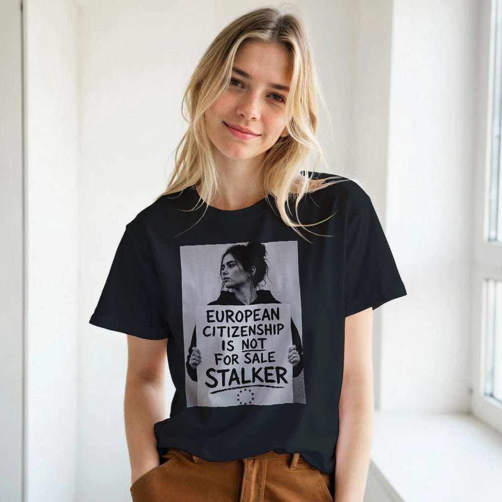 European Citizenship Is Not For Sale T-Shirt - Premium Graphic TeeMake a bold statement with our &