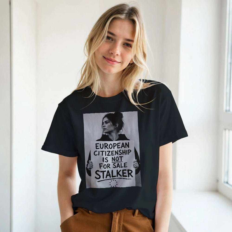 European Citizenship Is Not For Sale T-Shirt - Premium Graphic TeeMake a bold statement with our &