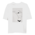 Canotta donna minimal Cat in cotone biologico morbido con design moderno oversize