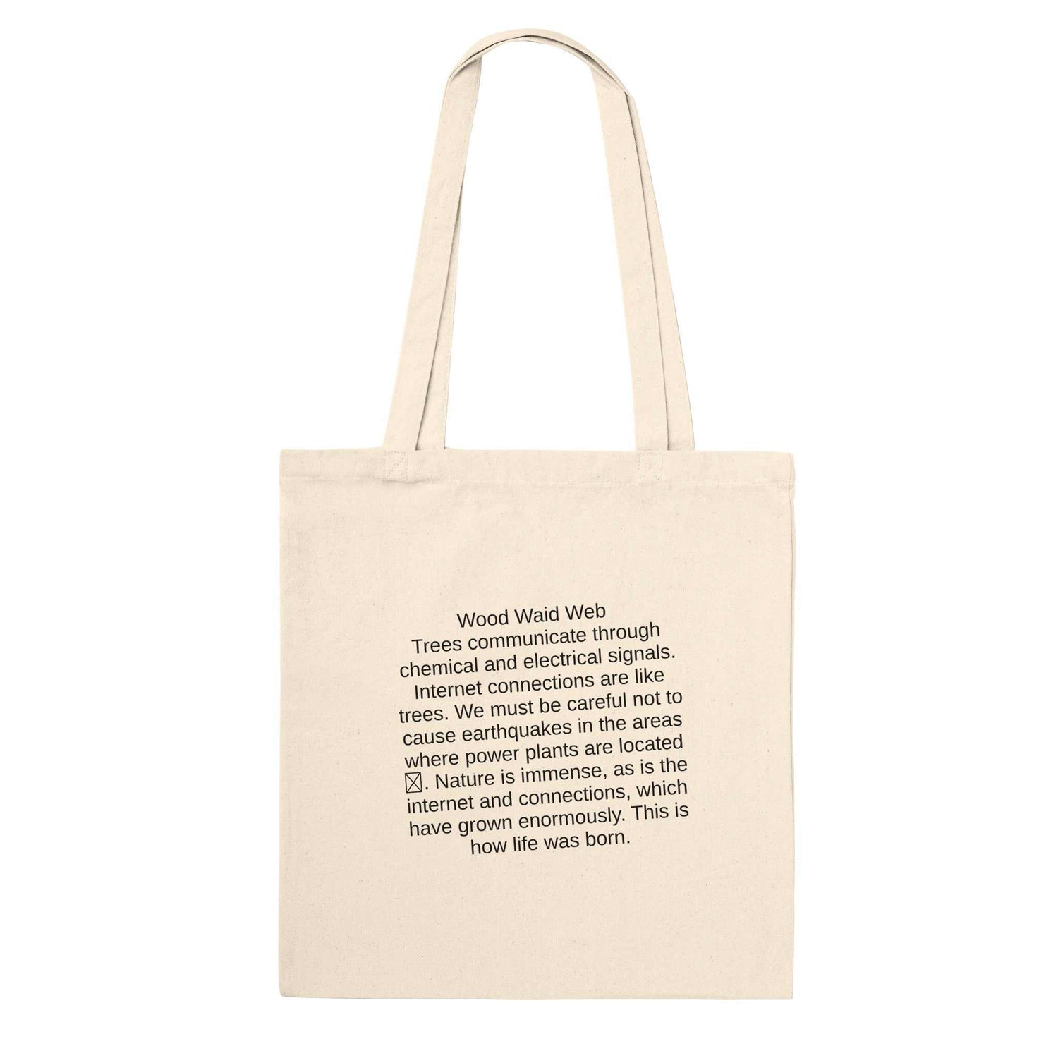 Trees Communication Premium Cotton Tote Bag | Eco-Friendly Durable CarElevate your daily routine with our Trees Communication Premium Tote Bag, a perfect blend of sustainability, style, and durability. Designed for those who value bothPrint MaterialKawaii Therapy ShopKawaii Therapy ShopTrees Communication