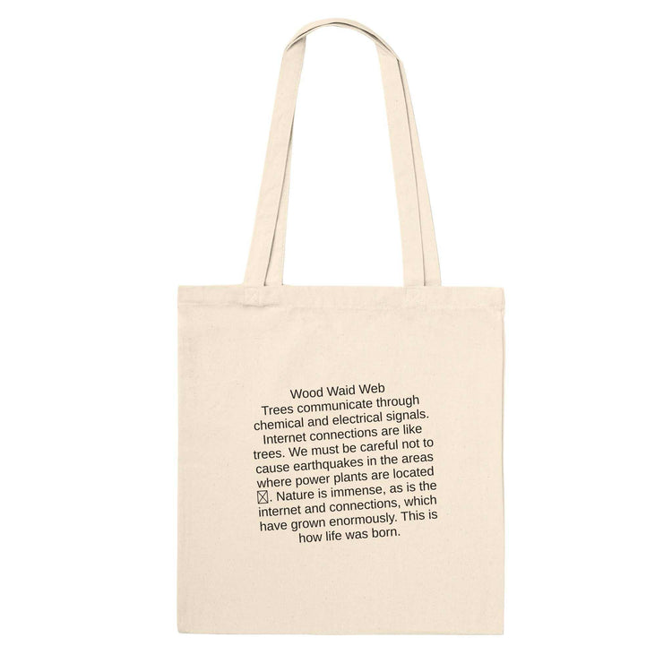 Trees Communication Premium Cotton Tote Bag | Eco-Friendly Durable CarElevate your daily routine with our Trees Communication Premium Tote Bag, a perfect blend of sustainability, style, and durability. Designed for those who value bothPrint MaterialKawaii Therapy ShopKawaii Therapy ShopTrees Communication