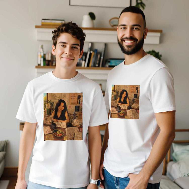 Anime Style Personal Portrait T-Shirt – &