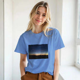 Sunset Graphic T-Shirt – Premium Soft Cotton Crew NeckElevate your casual wardrobe with our premium Sunset Graphic T-Shirt. Featuring a stunning sunset photography print, this t-shirt combines artistic flair with unparaPrint MaterialKawaii Therapy ShopKawaii Therapy ShopSunset Graphic T-Shirt