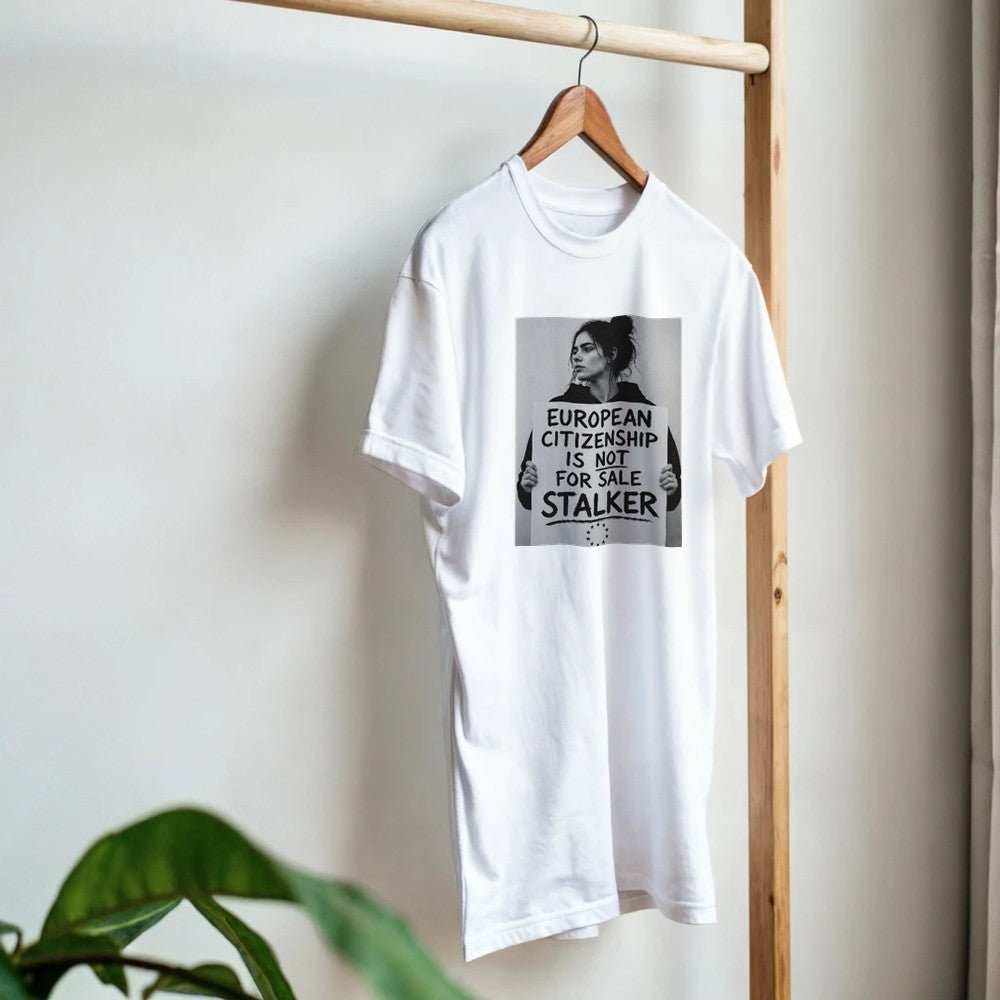 European Citizenship Is Not For Sale T-Shirt - Premium Graphic TeeMake a bold statement with our &
