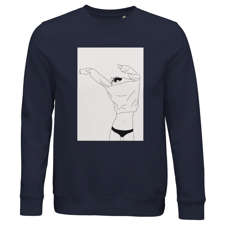 Felpa Unisex in Cotone Biologico - Design Illustrato Comodo e SostenibEleva il tuo guardaroba quotidiano con la nostra Felpa Comoda in Cotone Illustrata, un capo che unisce perfettamente stile contemporaneo, comfort superiore e consapePrint MaterialFelpa Unisex in Cotone BiologicoKawaii Therapy ShopKawaii Therapy Shop