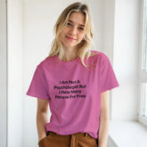 I Am Not A Psychologist But I Help Many People For Free T-Shirt – PremMake a statement with our premium graphic t-shirt, featuring the bold and witty design: "I Am Not A Psychologist But I Help Many People For Free." Crafted for those Print MaterialI Am Not A PsychologistKawaii Therapy ShopKawaii Therapy Shop