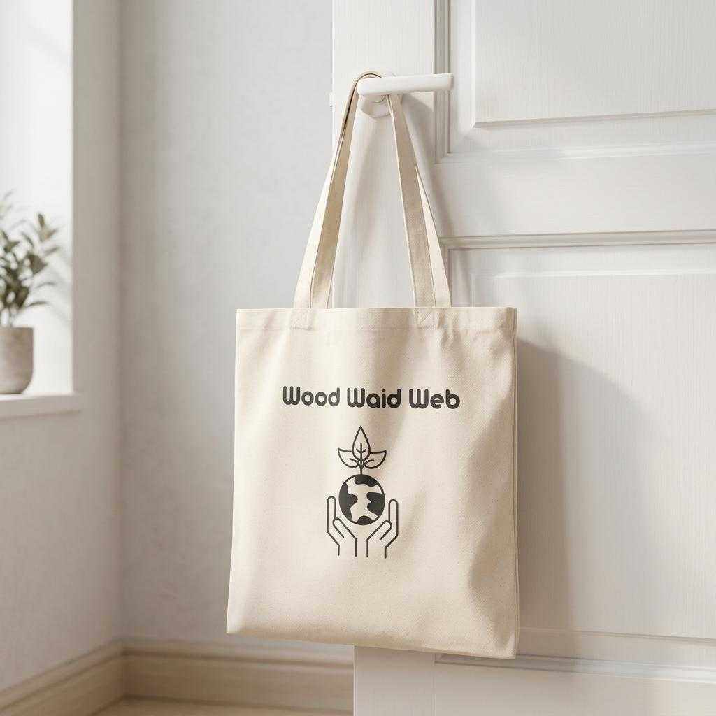 Wood Waid Web Minimal Tote Bag – Premium 100% Cotton Eco-Friendly CarrElevate your daily carry with the Wood Waid Web Minimal Tote Bag, a perfect blend of style, durability, and eco-consciousness. Designed for those who value clean aesPrint MaterialKawaii Therapy ShopKawaii Therapy ShopWood Waid Web