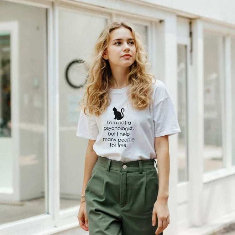 I Am Not A Psychologist But I Help Many People For Free T-Shirt - PremMake a statement with our "I Am Not A Psychologist, But I Help Many People For Free" t-shirt. Designed for those with a great sense of humor and a heart for helping Print MaterialI Am Not A PsychologistKawaii Therapy ShopKawaii Therapy Shop