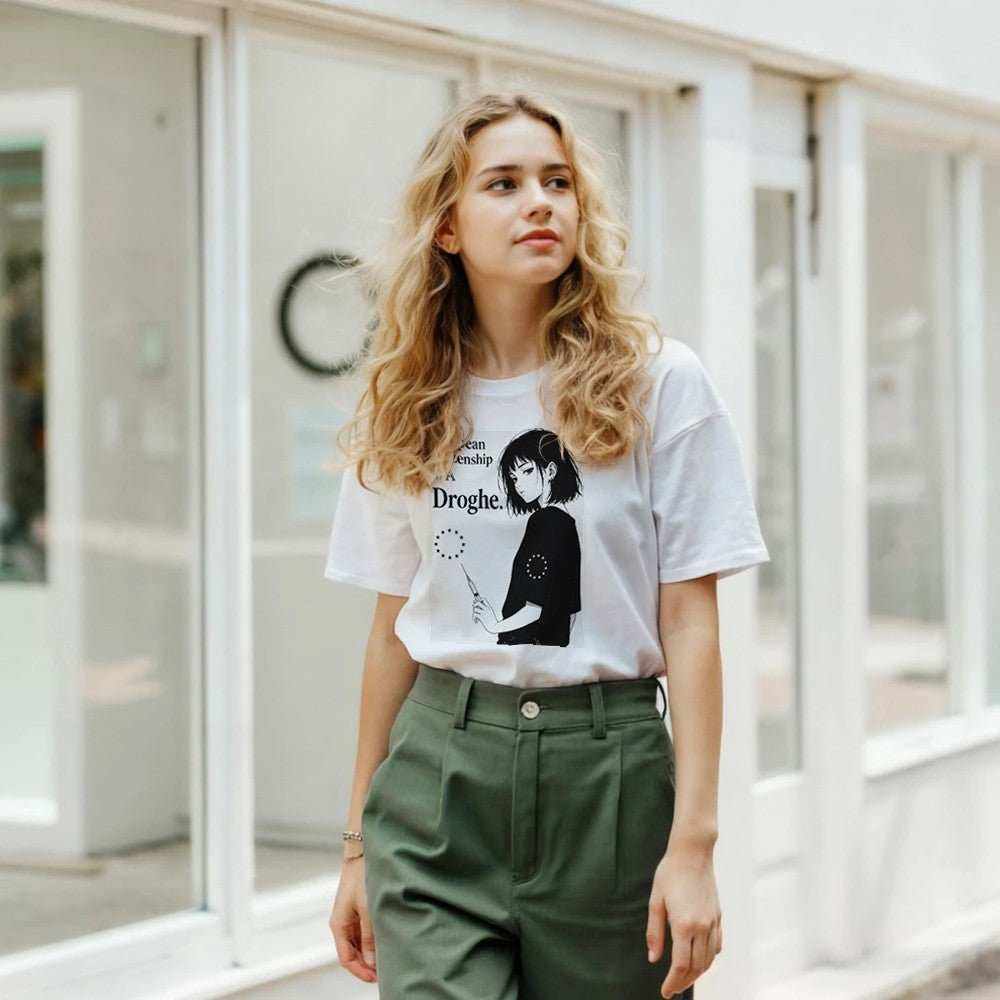 European Citizenship Is a Drug Premium Unisex T-ShirtMake a bold statement with our "European Citizenship Is a Drug" t-shirt. Crafted for those who value both style and comfort, this premium tee offers a soft, high-quaPrint MaterialKawaii Therapy ShopKawaii Therapy ShopEuropean Citizenship