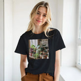 Unisex Fabulous Fat Friends T-Shirt by Kawaii Therapy Shop, soft cotton with colorful print design on front.
