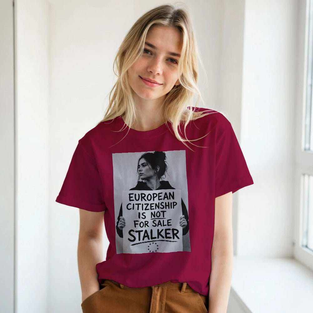 European Citizenship Is Not For Sale T-Shirt - Premium Graphic TeeMake a bold statement with our &