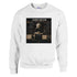 Unisex sweatshirt with Albert Einstein mental disorders graphic print, featuring a stylish design on soft fabric.