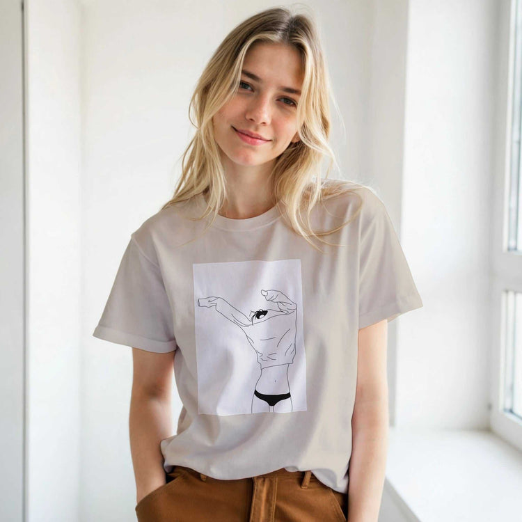 Essential Cotton Crew Neck T-Shirt - Premium Black TeeExperience superior comfort and quality with our Essential Cotton Crew Neck T-Shirt. Crafted for a soft, premium feel, this black tee is the perfect foundation for aPrint MaterialKawaii Therapy ShopKawaii Therapy ShopEssential Cotton