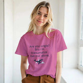Traumatized & Single Graphic T-Shirt - Unisex Heavy Cotton TeeEmbrace your mood with our &