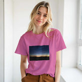 Sunset Graphic T-Shirt – Premium Soft Cotton Crew NeckElevate your casual wardrobe with our premium Sunset Graphic T-Shirt. Featuring a stunning sunset photography print, this t-shirt combines artistic flair with unparaPrint MaterialKawaii Therapy ShopKawaii Therapy ShopSunset Graphic T-Shirt