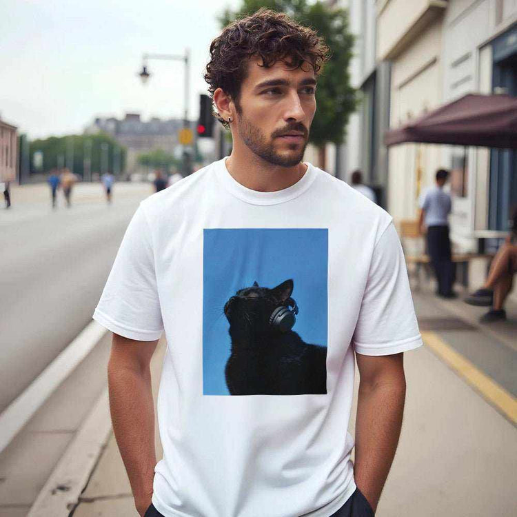 Black Cat Music Graphic T-Shirt - Premium Cotton TeeExpress your rhythm and style with our Black Cat Music T-Shirt. This premium tee combines artistic flair with unparalleled comfort, making it a wardrobe staple for mPrint MaterialKawaii Therapy ShopKawaii Therapy ShopBlack Cat Music
