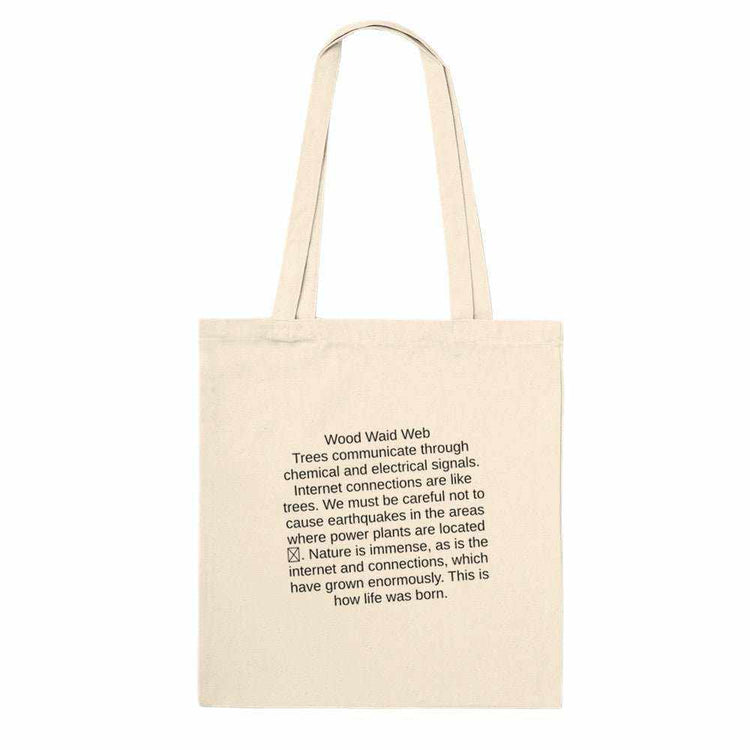 Trees Communication Premium Cotton Tote Bag | Eco-Friendly Durable CarElevate your daily routine with our Trees Communication Premium Tote Bag, a perfect blend of sustainability, style, and durability. Designed for those who value bothPrint MaterialKawaii Therapy ShopKawaii Therapy ShopTrees Communication