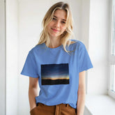 Sunset Graphic T-Shirt – Premium Soft Cotton Crew NeckElevate your casual wardrobe with our premium Sunset Graphic T-Shirt. Featuring a stunning sunset photography print, this t-shirt combines artistic flair with unparaPrint MaterialKawaii Therapy ShopKawaii Therapy ShopSunset Graphic T-Shirt