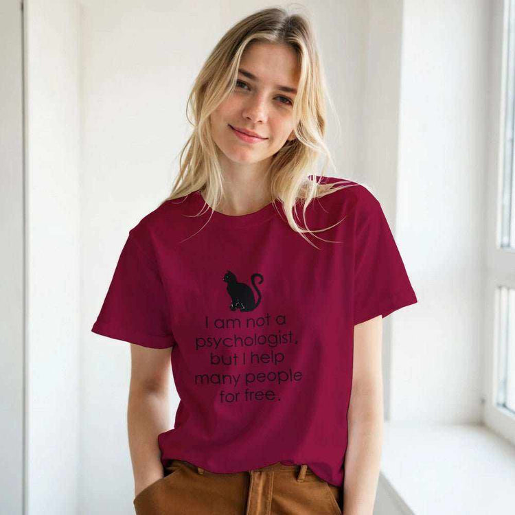 I Am Not A Psychologist But I Help Many People For Free T-Shirt - PremMake a statement with our "I Am Not A Psychologist, But I Help Many People For Free" t-shirt. Designed for those with a great sense of humor and a heart for helping Print MaterialKawaii Therapy ShopKawaii Therapy ShopI Am Not A Psychologist